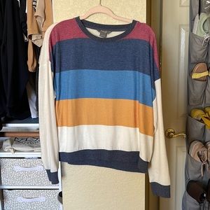 Multicolored Natural Reflections Sweater!